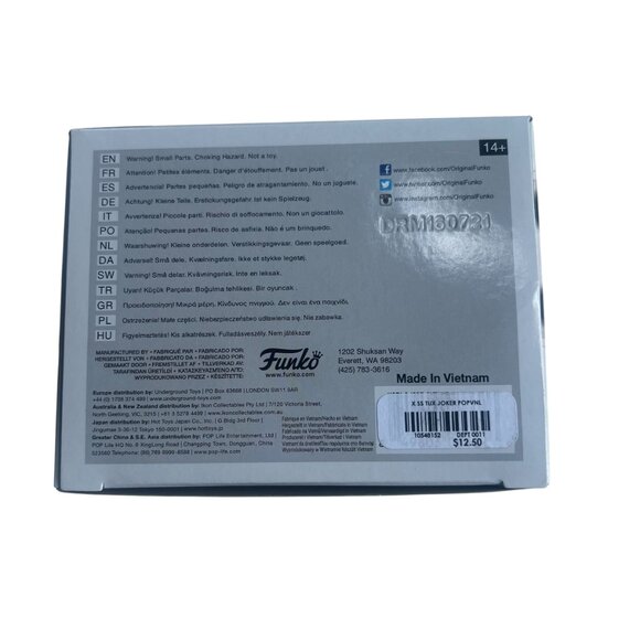 The Joker [Tuxedo} from Suicide Squad #109 Funko POP Released in 2016 - Picture 6 of 6